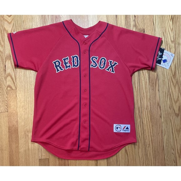 Boston Red Sox #18 Johnny Damon Shane Victorino Stitched Jersey Size L - NEW - Picture 1 of 9